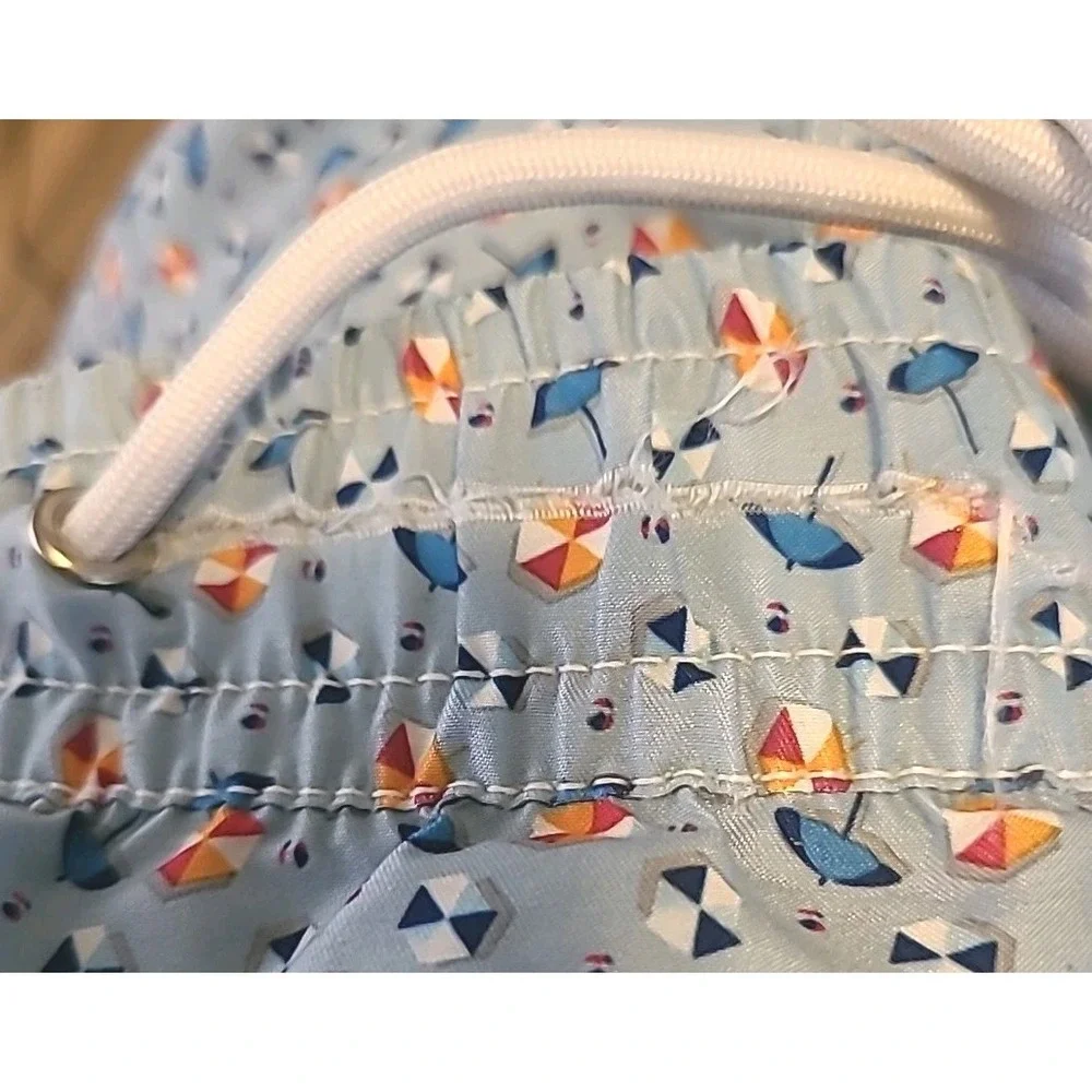 Slate & Stone Swim Trunks Mens Size‎ XL All Over Print Sun Umbrellas